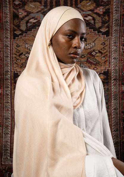 Nude Modal Scarf & Bandana